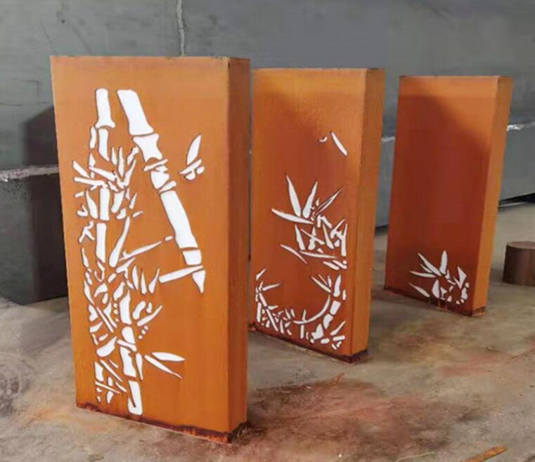 毛阳镇锈钢板灯箱