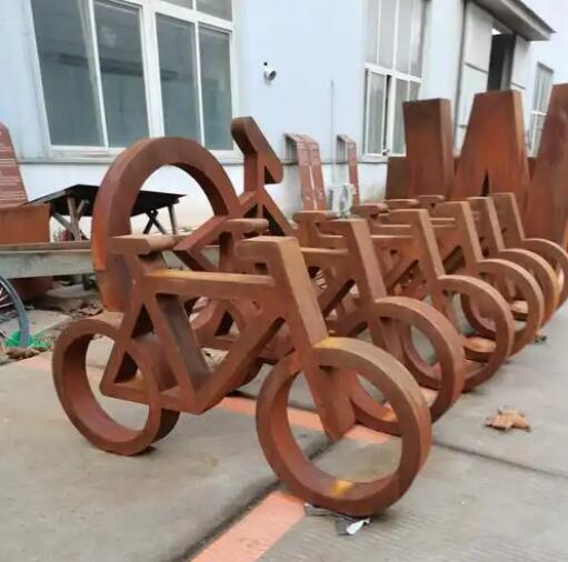 毛阳镇耐候钢板造型